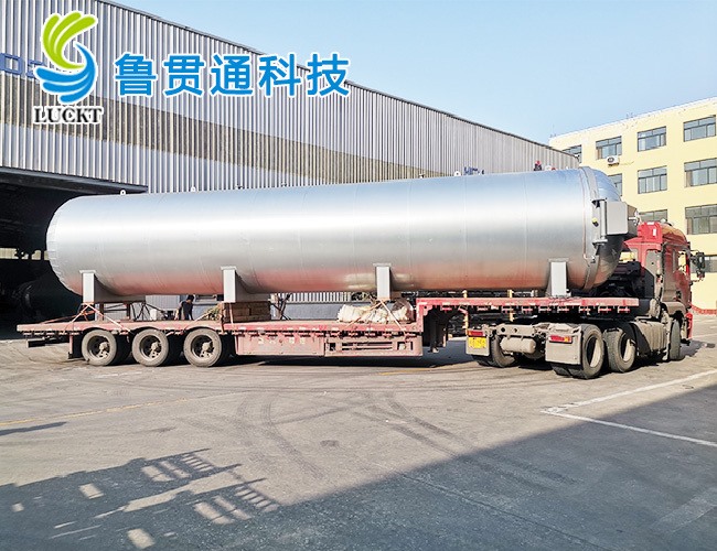 硫化罐發(fā)貨現場